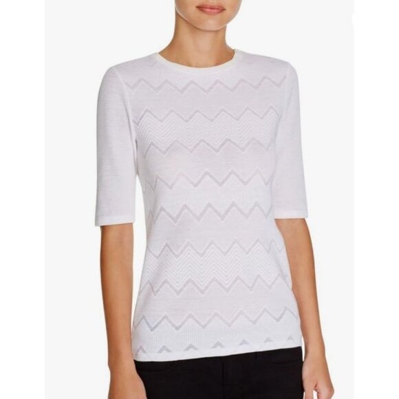 Theory Santea C Terrace Knit Top Women's Size Medium in Excellent Condition! - Picture 1 of 5